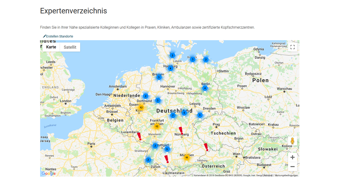 Expertenverzeichnis Facebook